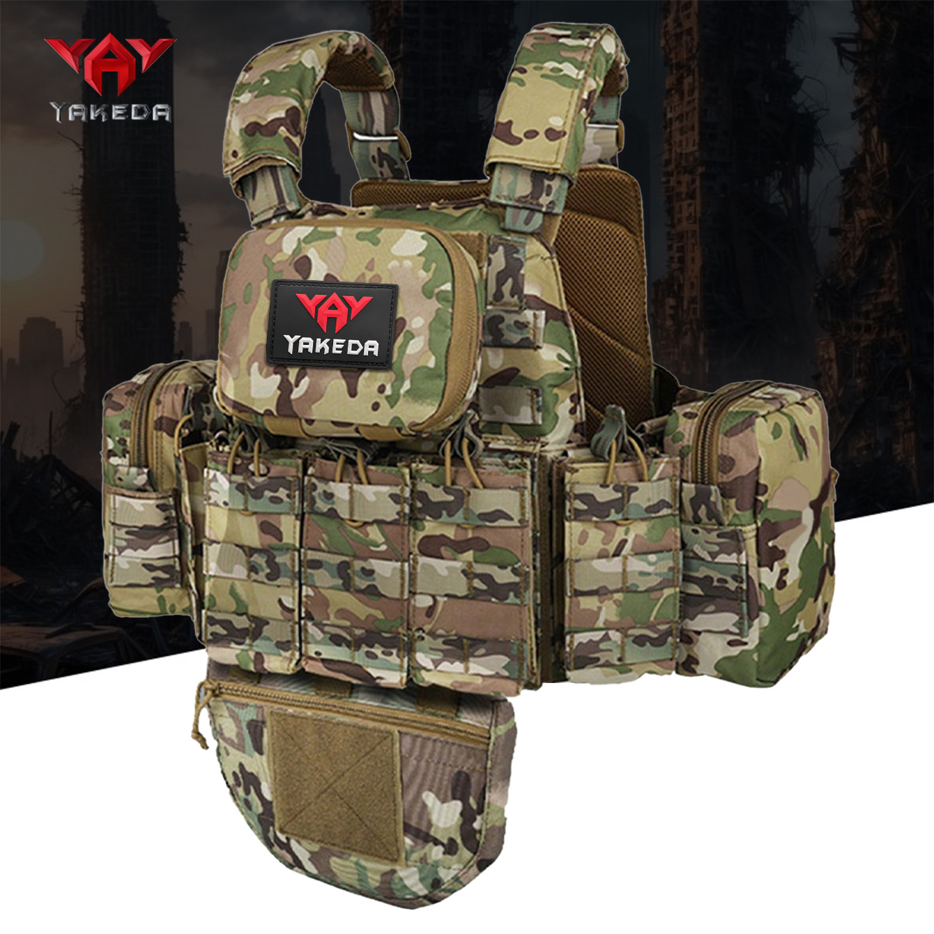 YAKEDA เสื้อกล้ามล่าสัตว์แปดชิ - Crossfit Vest บทวิจารณ์และราคา