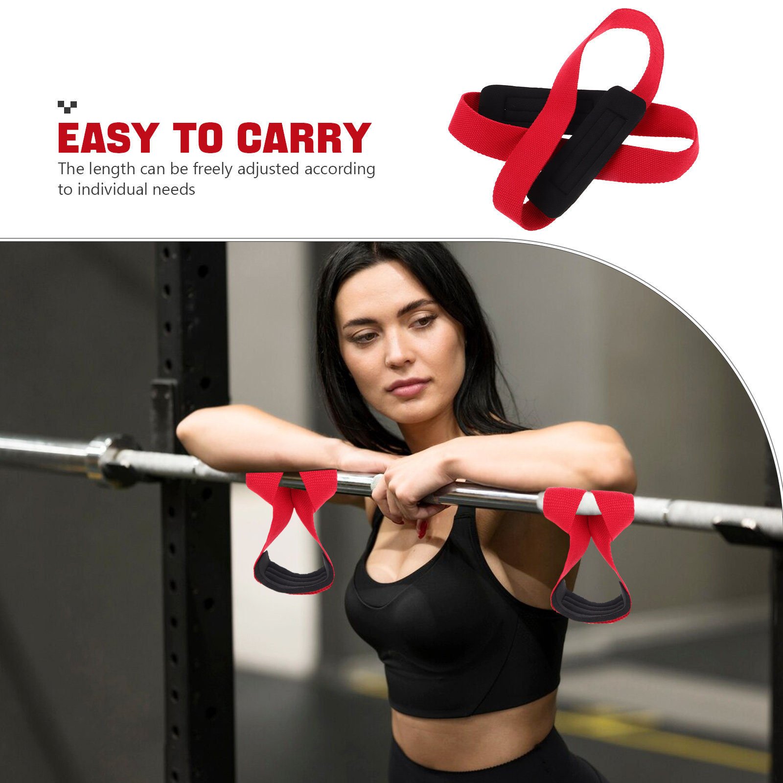 สายรัดช่วยดึงข้อศอก 2 ชิ้น สาย - Pull Up Assist Band บทวิจารณ์และราคา