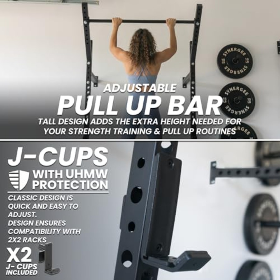 แร็คสควอทติดผนังสำหรับใช้ในยิม - Pull Up Bar Grip บทวิจารณ์และราคา