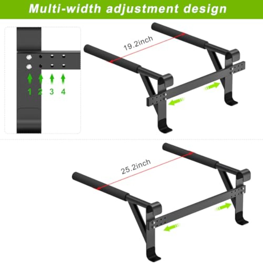 บาร์โหนติดผนังสำหรับยิมนาสติก  - Pull Up Bar Grip บทวิจารณ์และราคา