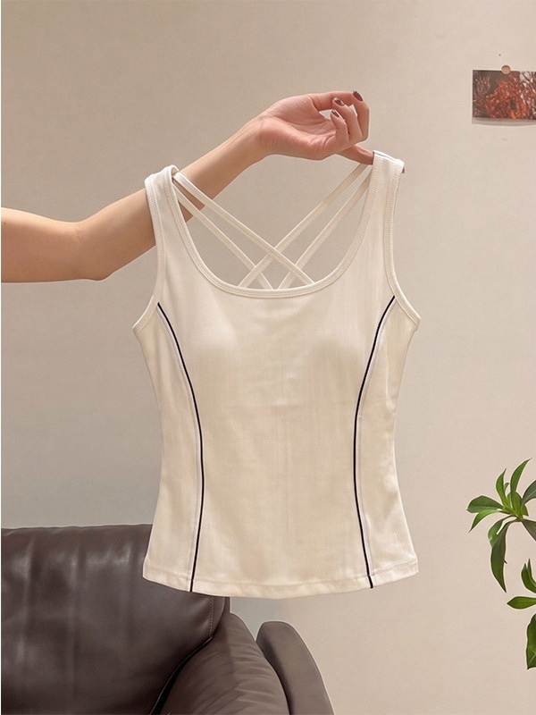 เสื้อกล้ามสายไขว้หลังสไตล์อเมร - Crossfit Vest บทวิจารณ์และราคา