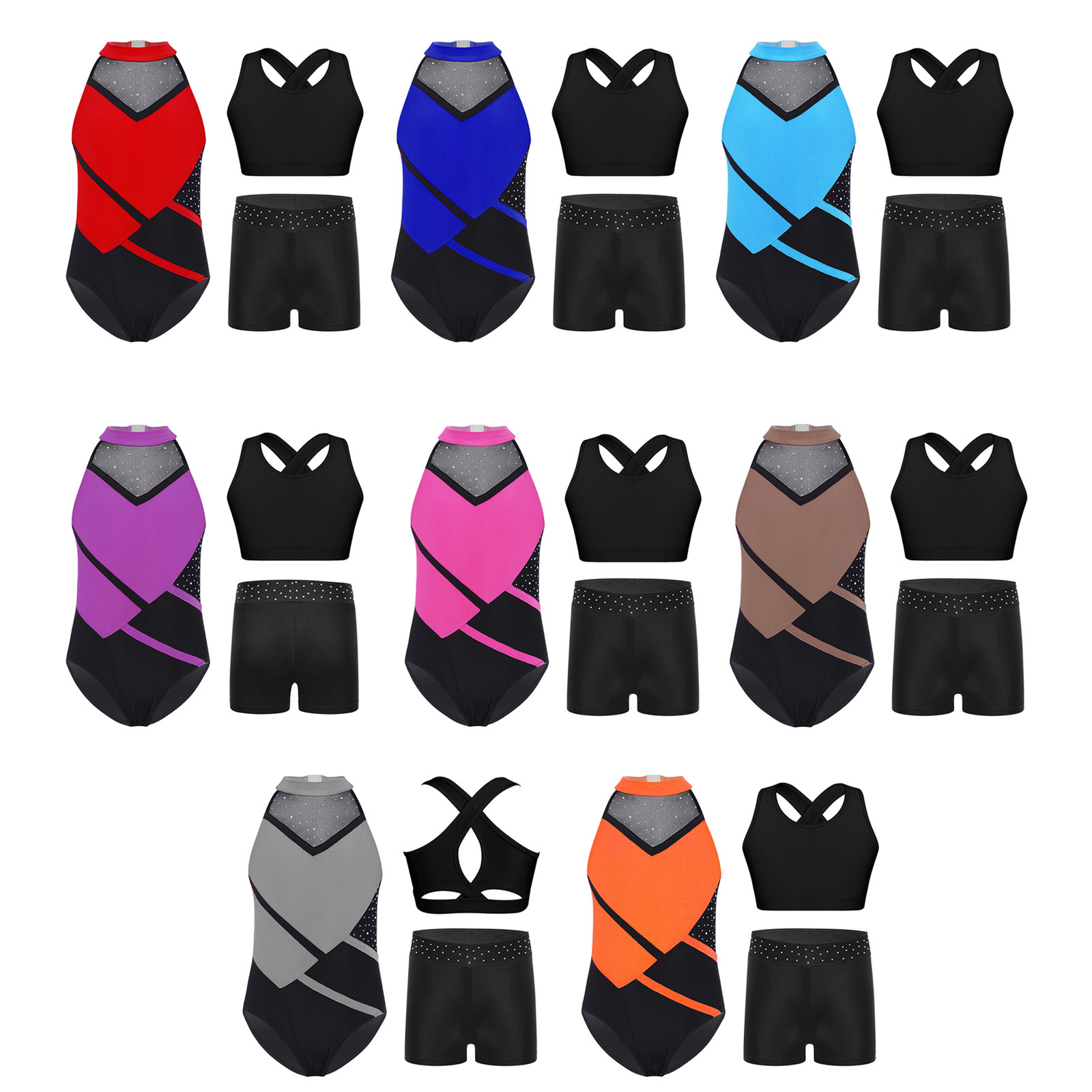 ชุดเต้นบัลเลต์สำหรับเด็กผู้หญิ - Crossfit Outfit บทวิจารณ์และราคา