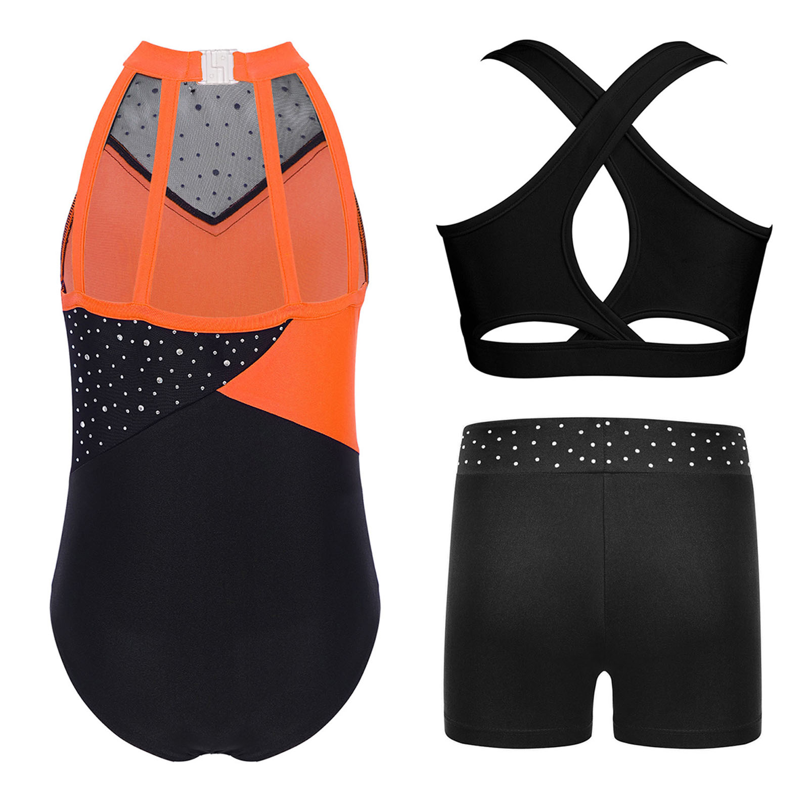 ชุดเต้นบัลเลต์สำหรับเด็กผู้หญิ - Crossfit Outfit บทวิจารณ์และราคา