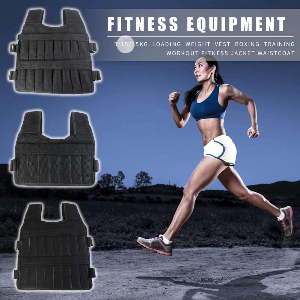 3/15/35 กก. เสื้อแจ็คเก็ตออกกำ - Crossfit Vest บทวิจารณ์และราคา
