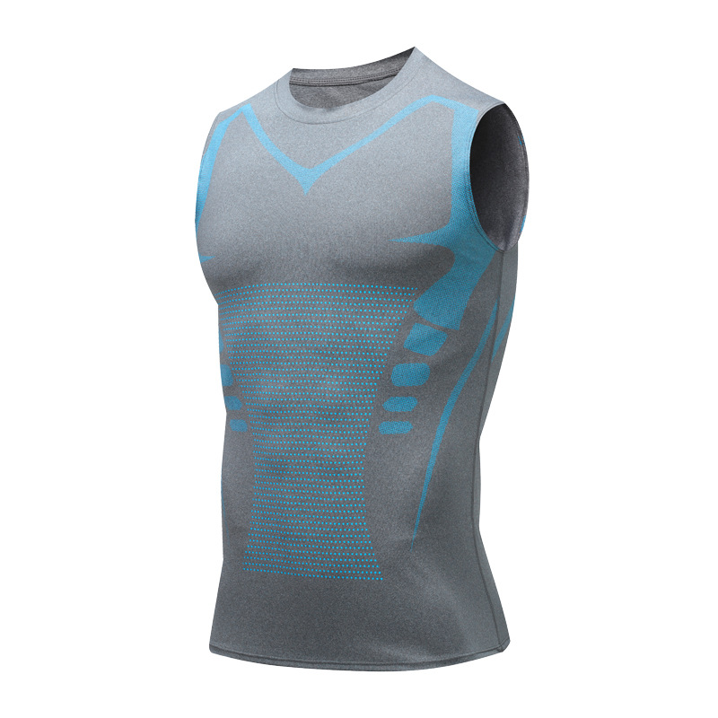 การบีบอัด Tank Top Men Gym เสื - Crossfit Vest บทวิจารณ์และราคา