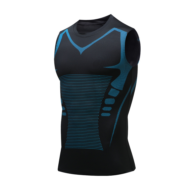 การบีบอัด Tank Top Men Gym เสื - Crossfit Vest บทวิจารณ์และราคา